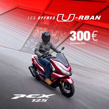300 € de remise sur votre PCX125 !
