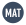 Bleu mat