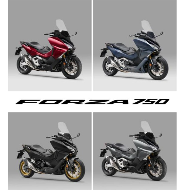 Nouveaux coloris et Éditions Spéciales pour le X-ADV 2024; nouveaux coloris pour le Forza 750 2024