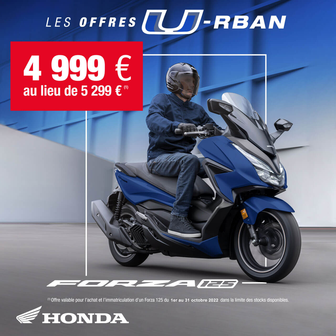 Forza 125 offre urban